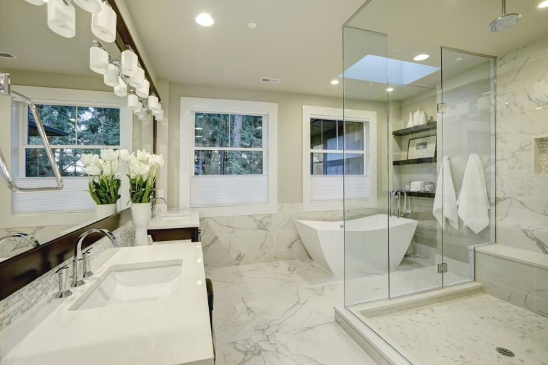 Wide Bathroom Design