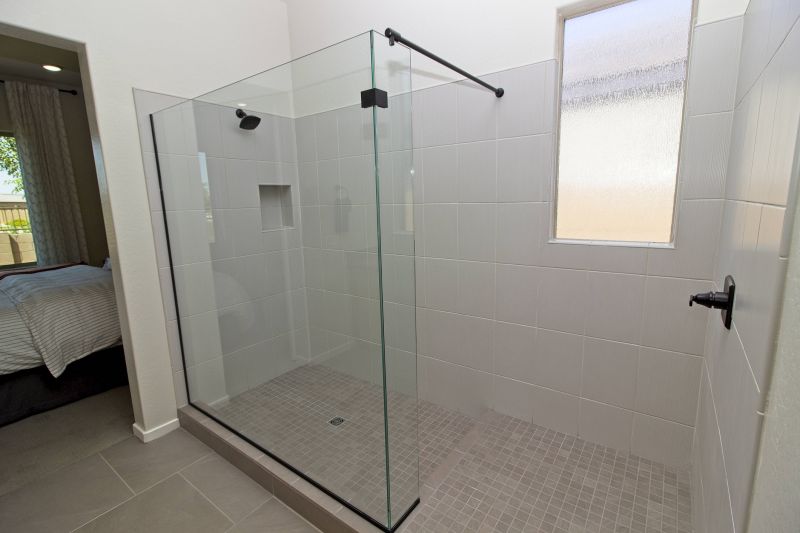 Shower with Built-in Niche